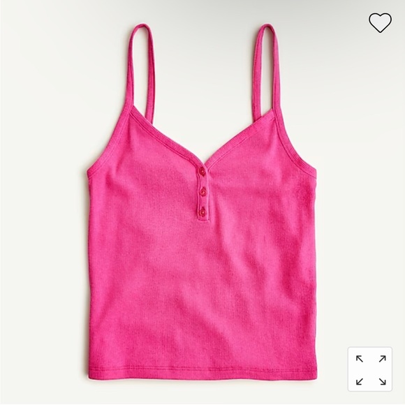 J. Crew Tops - NWOT Jcrew Vintage rib henley tank
